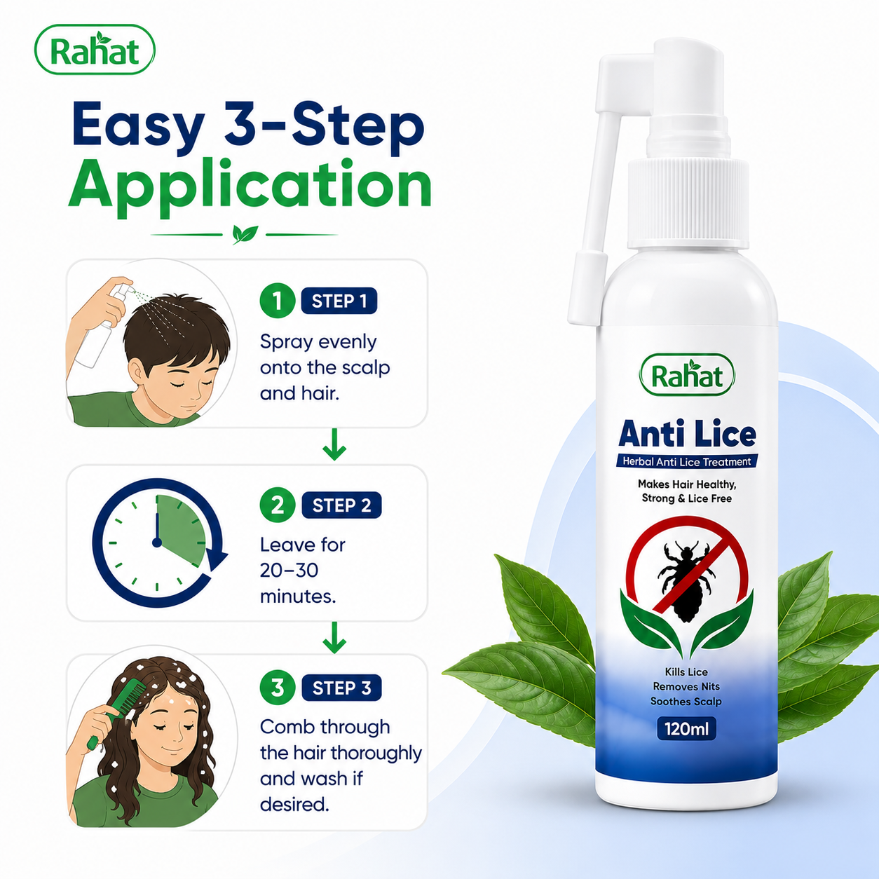 Rahat  Anti Lice Hair Oil