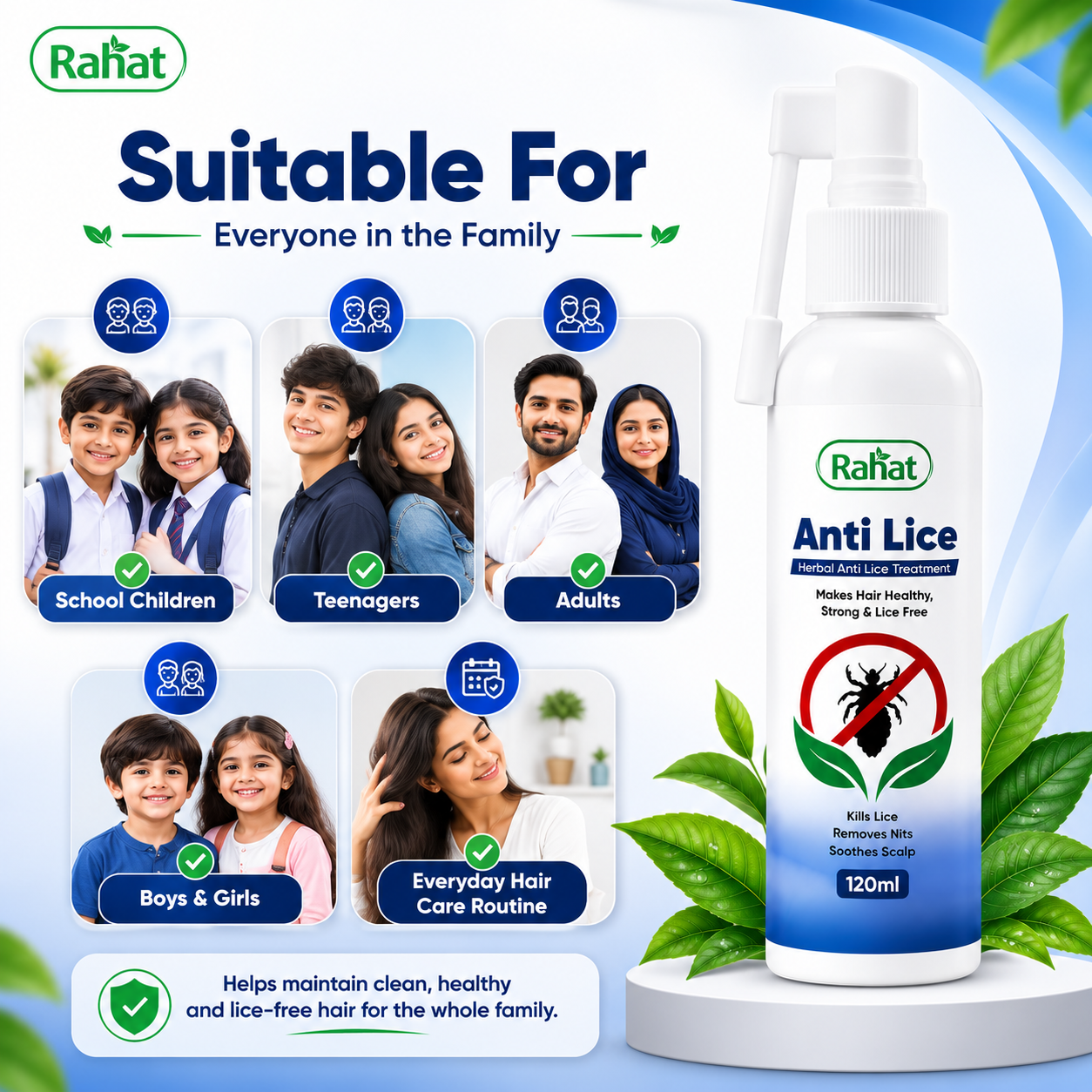 Rahat  Anti Lice Hair Oil