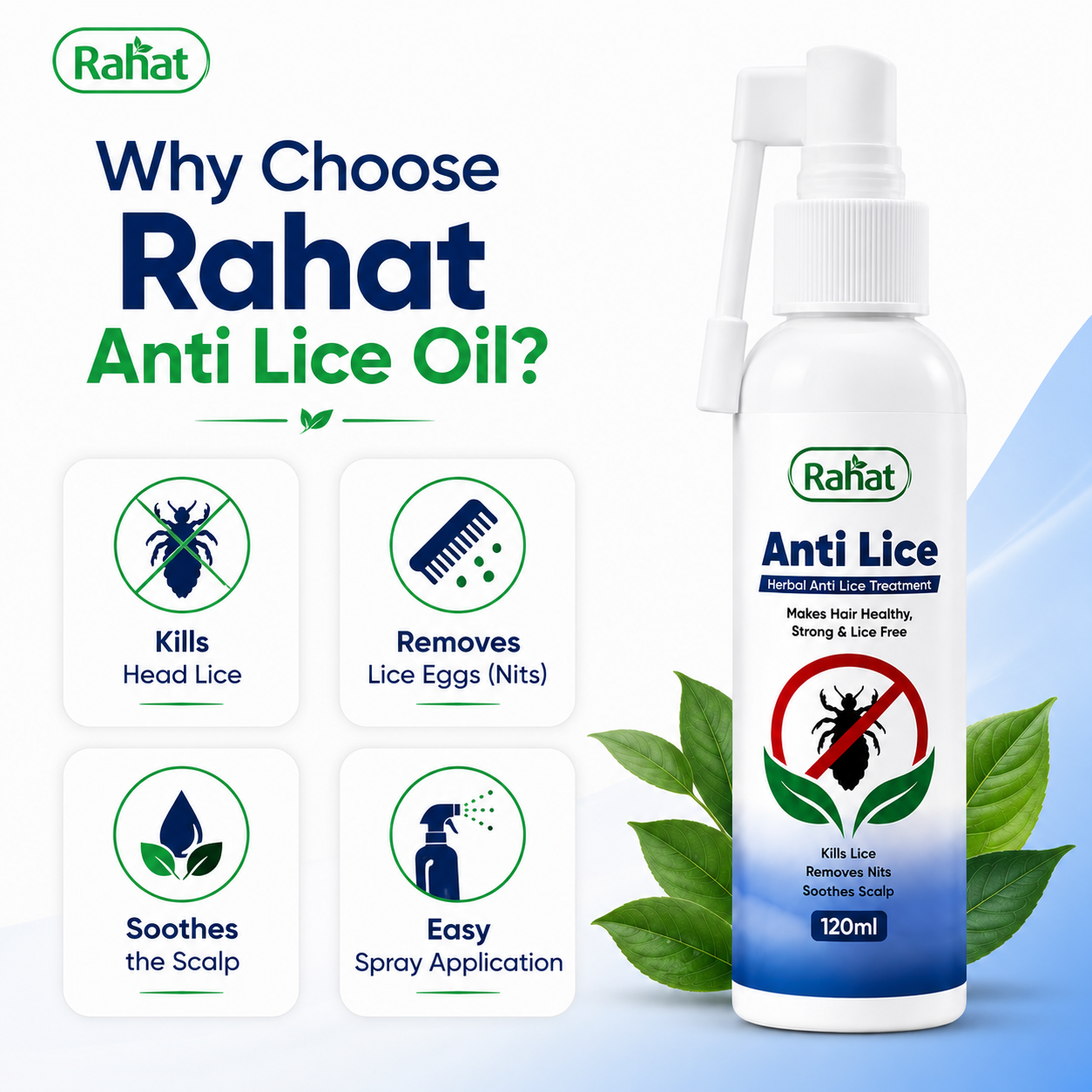 Rahat  Anti Lice Hair Oil