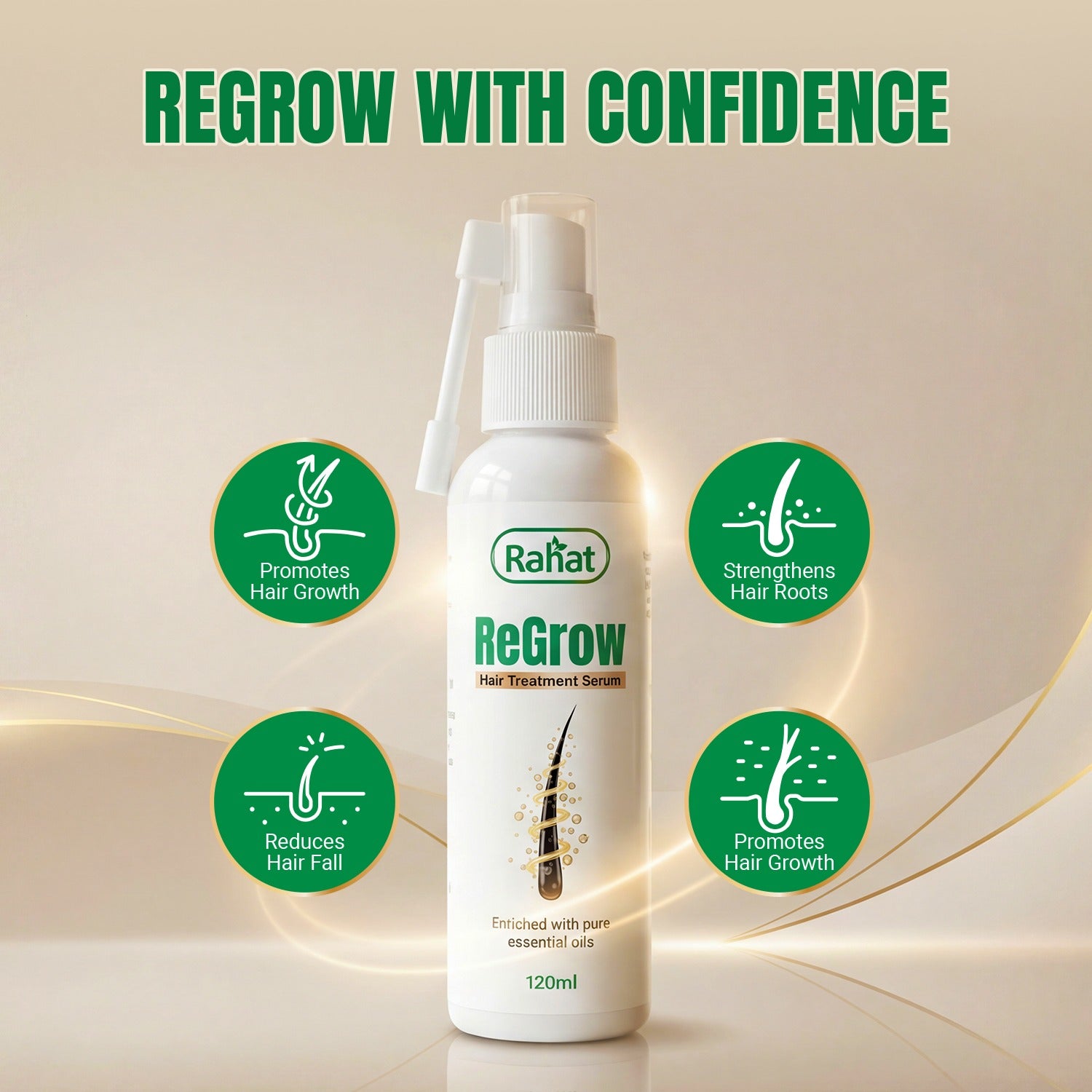 ReGrow Hair Treatent Serum